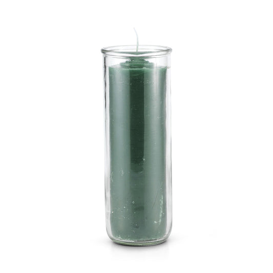 7 Day Green Pull Out Candle