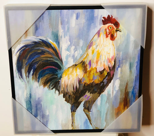 Custom Rooster Painting
