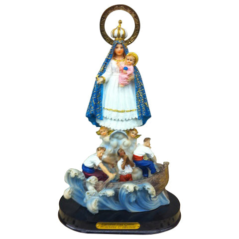 12" Resin Caridad Del Cobre Statue