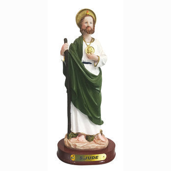 12" Resin Saint Jude Statue