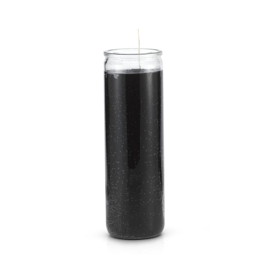 7 Day Plain Black candle