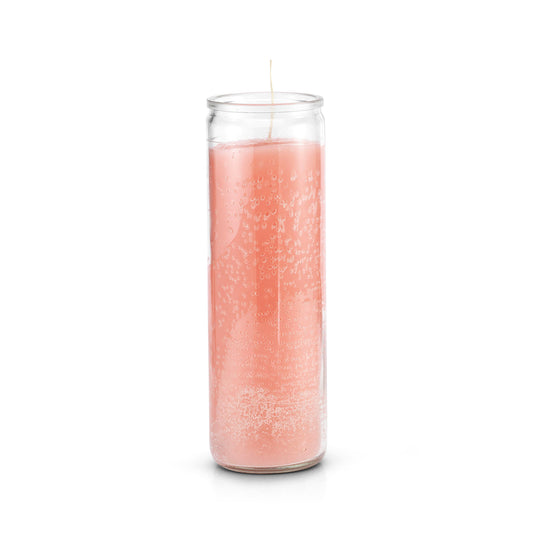 7 Day Plain Pink candle