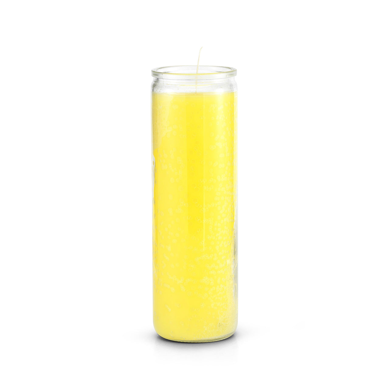 7 Day Plain Yellow candle