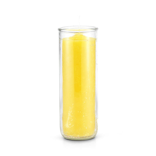 7 Day Yellow Pull Out candle