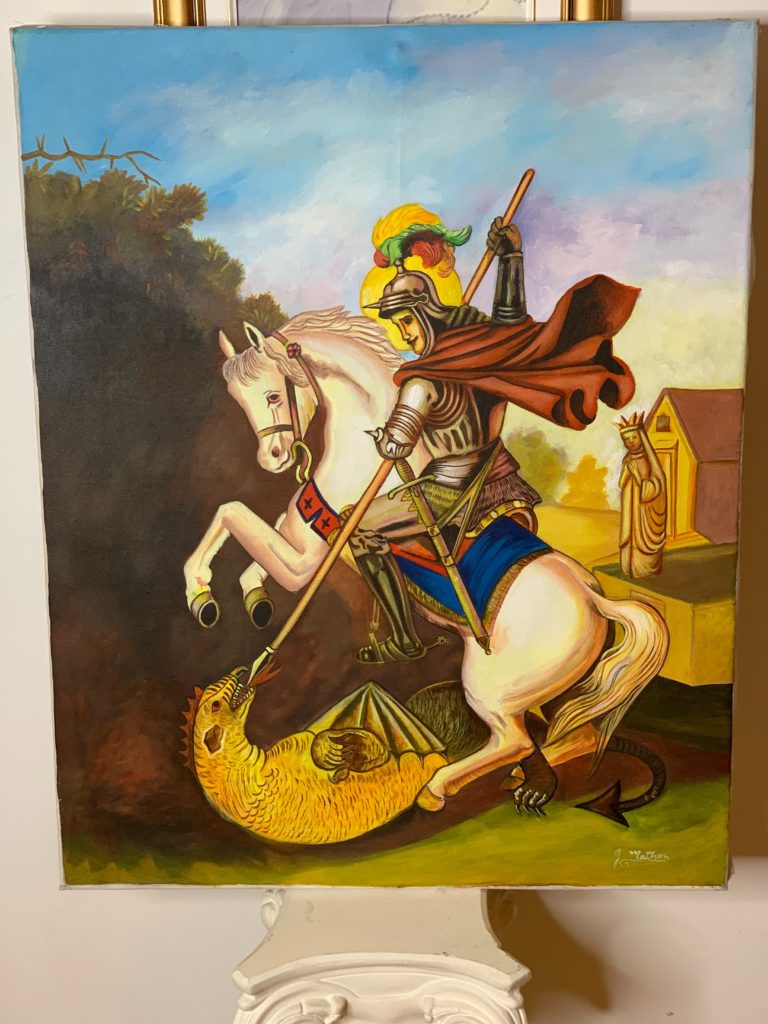 Custom St. George Painting