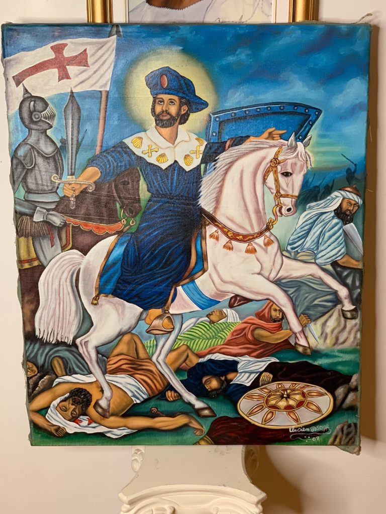 Custom St. Santiago Painting