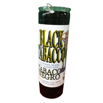 7 day custom scented Black Tobacco candle
