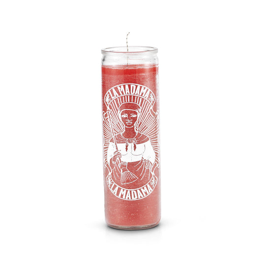 7 Day La Madama Saint Candle (Red)