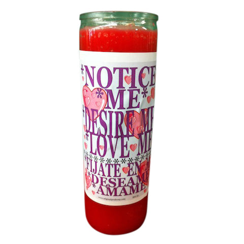 7 day custom scented Notice Me candle