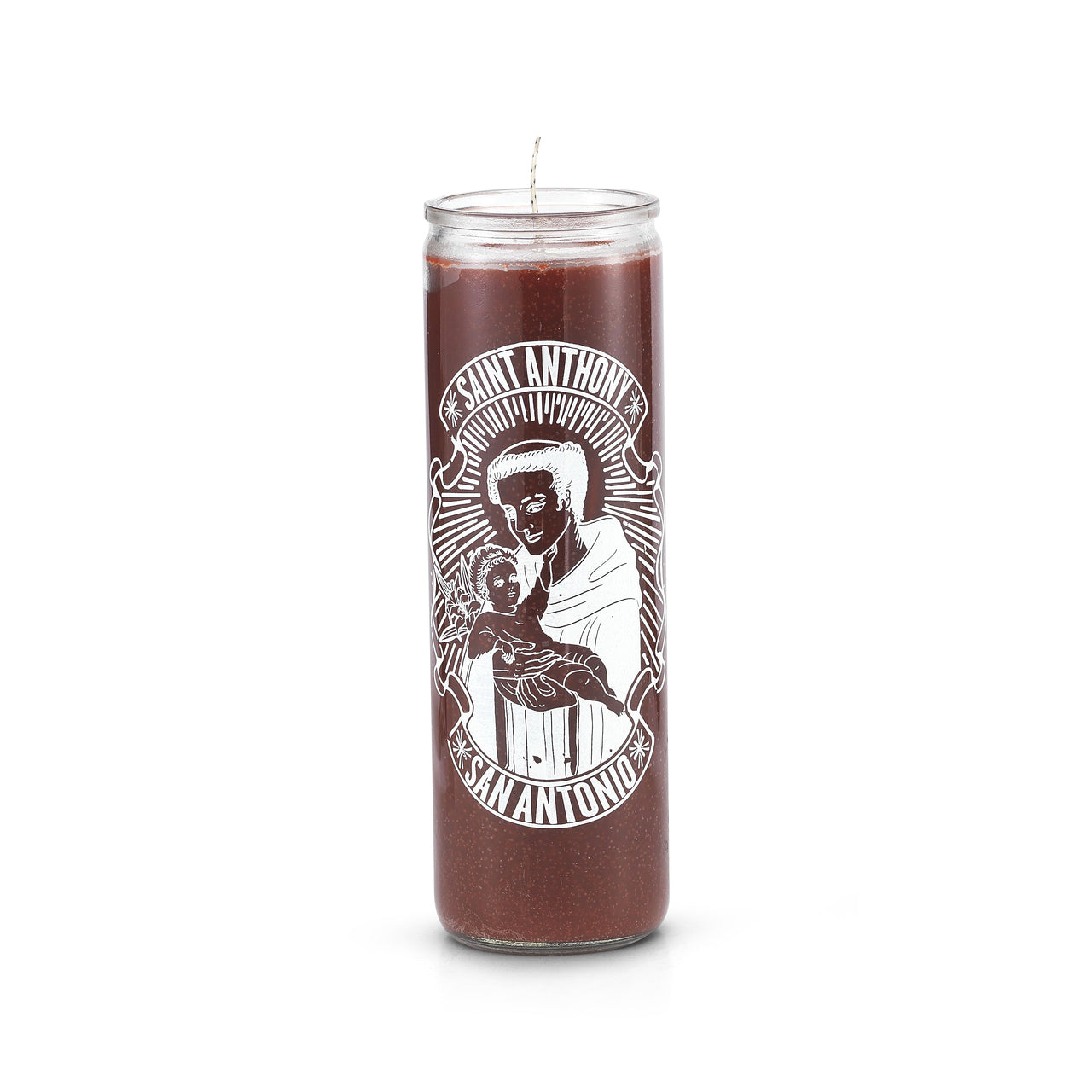 7 Day Saint Anthony Candle - Brown