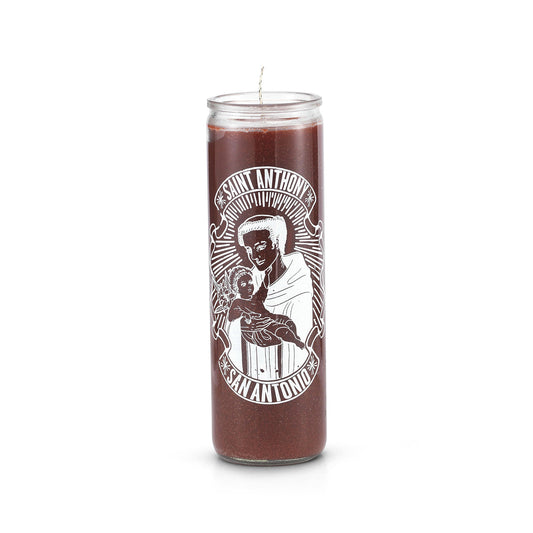 7 Day Saint Anthony Candle - Brown